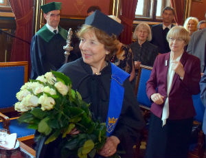 Tytuł doktora honoris causa UJ dla  Prof. Marii Delaperrière
