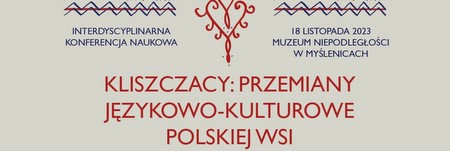 Kliszczacy: przemiany językowo-kulturowe polskiej wsi