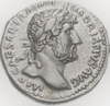 miniatura Wytarty profil rzymskich monet